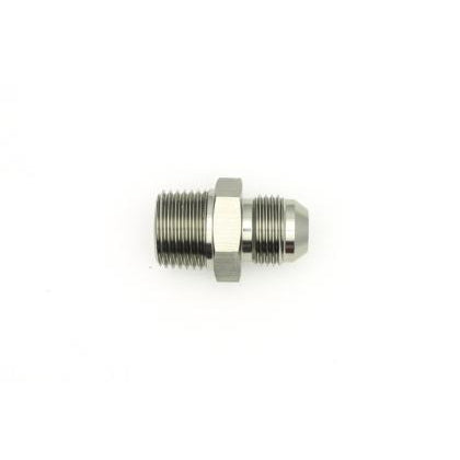 DeatschWerks 8AN Male Flare To 1/2in. Male NPT Adapter