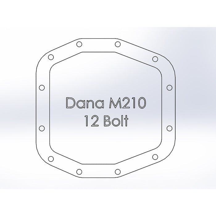 aFe Power Pro Series Front Differential Cover Raw (Dana M210) Jeep Wrangler (JL) 18-20 L4-2.0L (t) / V6-3.6L / Gladiator (JT) 2020 V6-3.6L