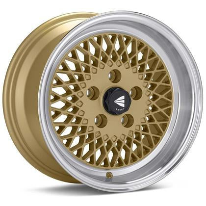 Enkei92 Classic Line 15x7 38mm Offset 4x100 Bolt Pattern Gold Wheel
