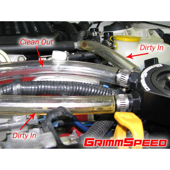 GrimmSpeed Air/Oil Separator - WRX/STI/LGT/FXT
