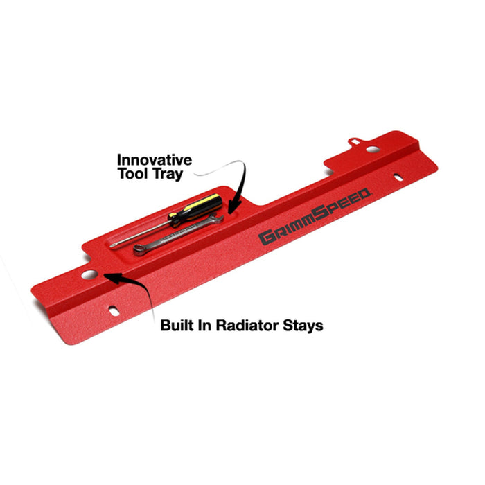GrimmSpeed Radiator Shroud W/Tool Tray Subaru 02-07 Impreza/WRX/STI