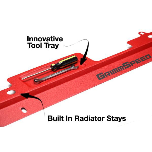 GrimmSpeed Radiator Shroud W/Tool Tray Subaru 02-07 Impreza/WRX/STI