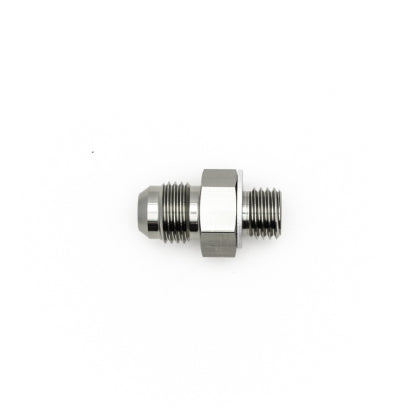 DeatschWerks 6AN Male Flare To M12 X 1.5 Male Metric Adapter (Incl. Crush Washer)