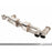 AWE Tuning Porsche 991.1 Turbo Performance Exhaust and High-Flow Cats - Silver Quad Tips