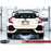 AWE Tuning 2017+ Honda Civic Type R Track Edition Exhaust w/Front Pipe & Triple Diamond Black Tips