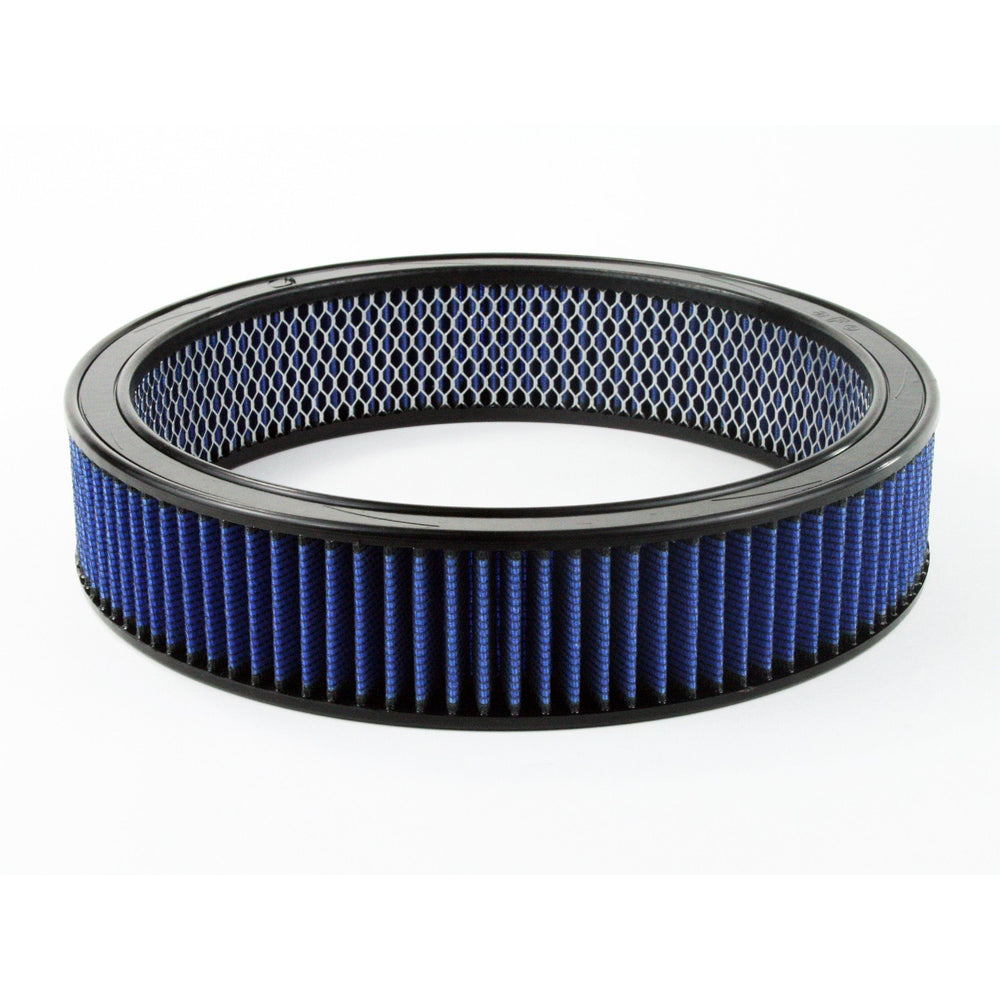 aFe Power Magnum FLOW Round Racing Air Filter w/ Pro 5R Media 14 IN OD x 12 IN ID x 3 IN H w/ Expanded Metal