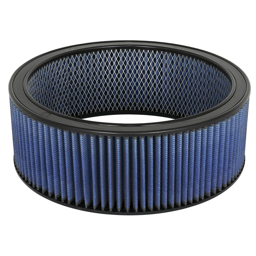 aFe Power Magnum FLOW Round Racing Air Filter w/ Pro 5R Media 14 IN OD x 12 IN ID x 5 IN H w/ Expanded Metal