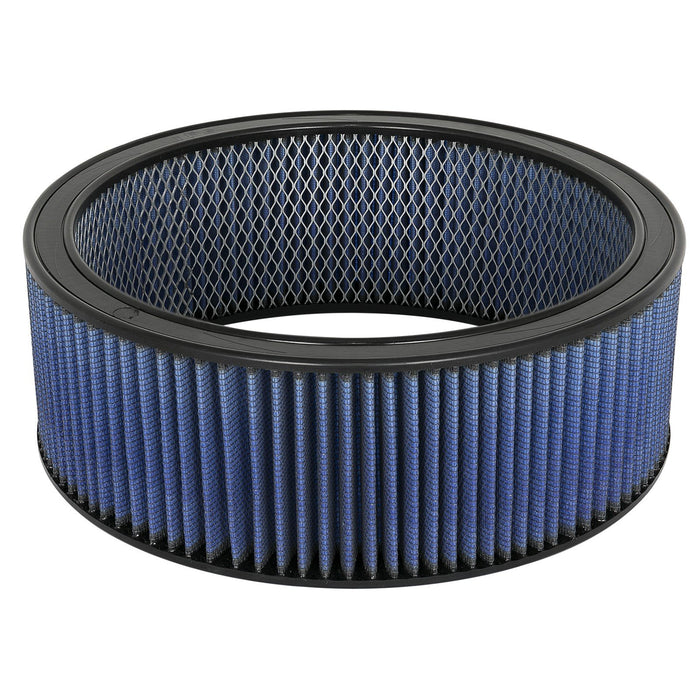 aFe Power Magnum FLOW Round Racing Air Filter w/ Pro 5R Media 14 IN OD x 12 IN ID x 5 IN H w/ Expanded Metal