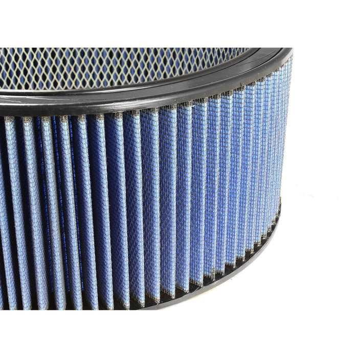 aFe Power Magnum Flow Round Racing Air Filter w/ Pro 5R Media 14 IN OD x 12 IN ID x 6 IN H w/ Expanded Metal