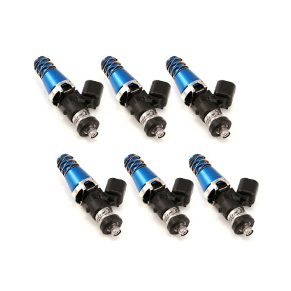 Injector Dynamics 1700cc Injectors - 60mm Length - 11mm Blue Top - Denso Lower Cushion (Set of 6) Mitsubishi 3000GT VR4