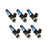 Injector Dynamics 1340cc Injectors - 60mm Length - 11mm Blue Top - Denso Lower Cushion (Set of 6) Mitsubishi 3000GT VR4