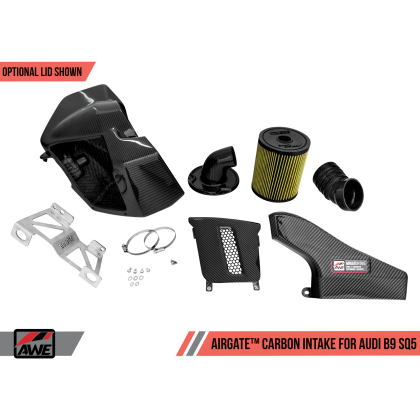 AWE Tuning Audi B9 SQ5 3.0T AirGate Carbon Fiber Intake w/o Lid