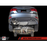 AWE Tuning Mk6 GLI 2.0T - Mk6 Jetta 1.8T Track Edition Exhaust - Diamond Black Tips