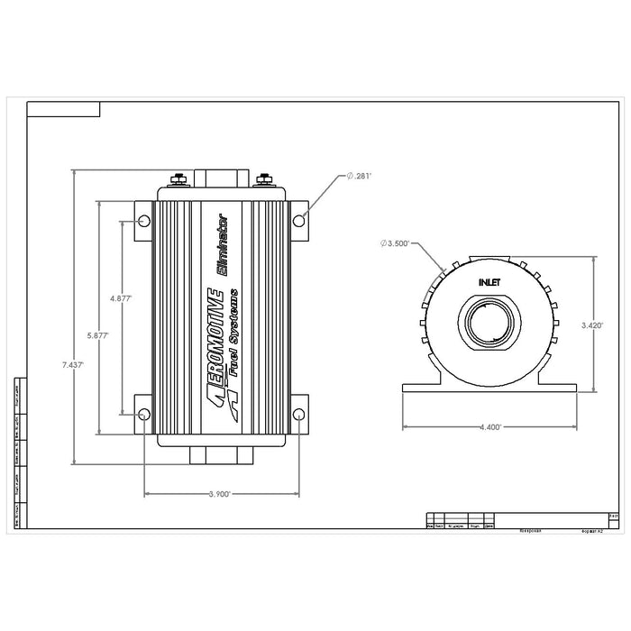 Aeromotive Eliminator Fuel Pump