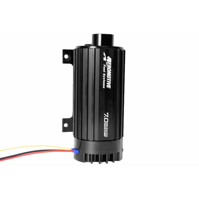 Aeromotive 7.0 GPM Brushless Spur Gear Fuel Pump with True Variable Speed Control, In-Line