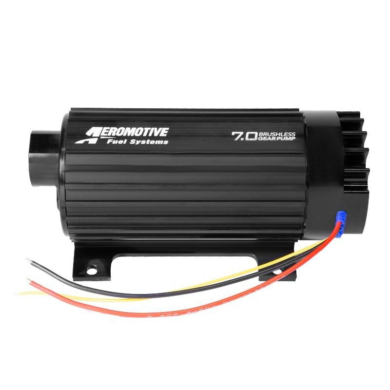 Aeromotive 7.0 GPM Brushless Spur Gear Fuel Pump with True Variable Speed Control, In-Line