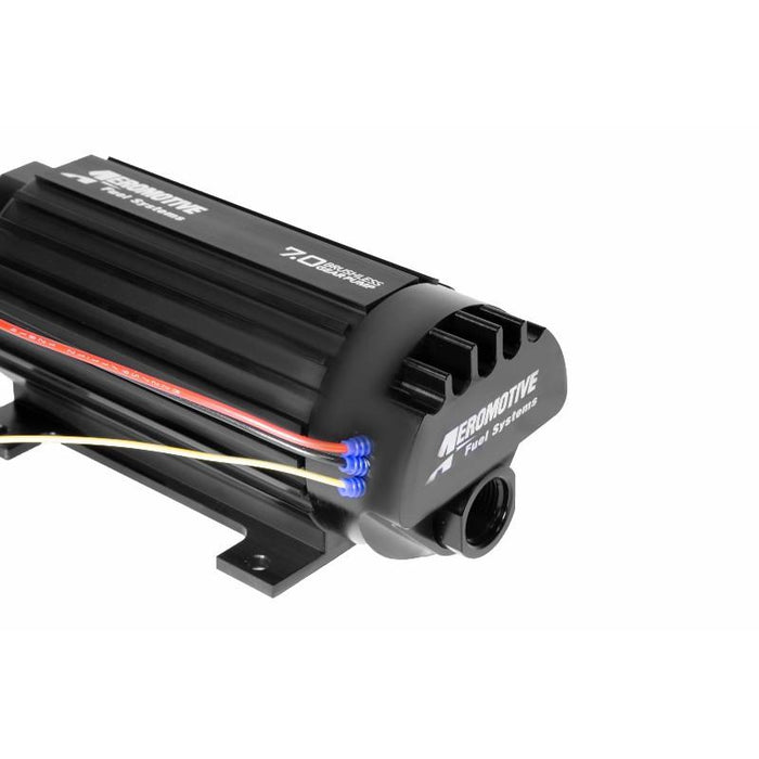Aeromotive 7.0 GPM Brushless Spur Gear Fuel Pump with True Variable Speed Control, In-Line