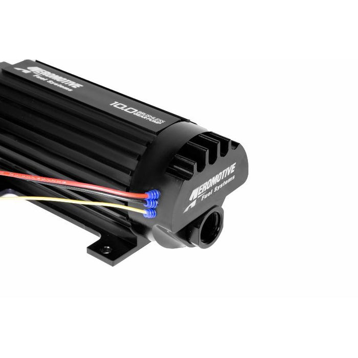 Aeromotive 10.0 GPM Brushless Spur Gear Fuel Pump with True Variable Speed Control, In-Line