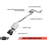 AWE Tuning Mk6 GLI 2.0T - Mk6 Jetta 1.8T Touring Edition Exhaust - Diamond Black Tips