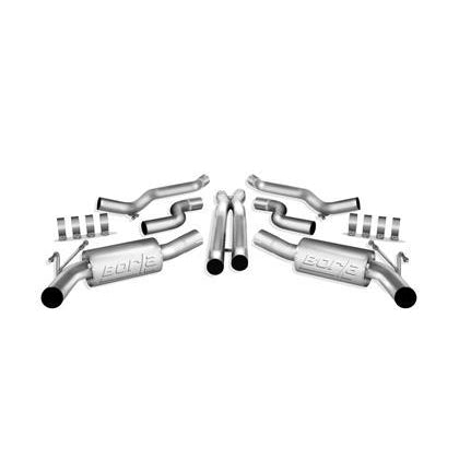 Borla 10-13 Chevy Camaro SS 6.2L V8 ATAK Catback Exhaust Incl. X Pipe works w/GFX Package