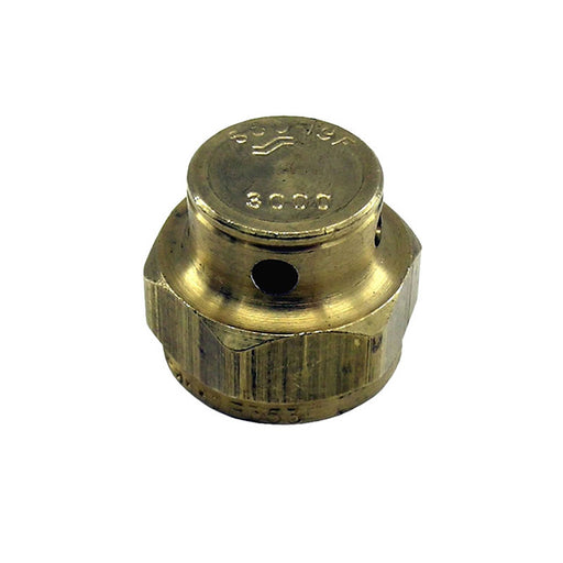Nitrous Express Safety Blow-Off Cap (3000 PSI) Fits Old Style Brass Valves w/Male Threads