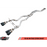 AWE Tuning BMW F8X M3/M4 Non-Resonated Track Edition Exhaust - Diamond Black Tips (102mm)