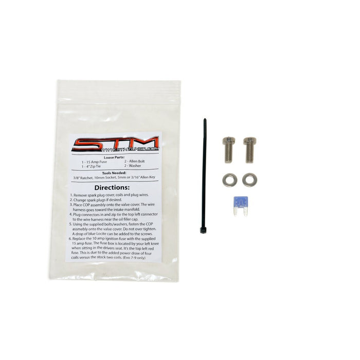 STM Tuned Coil-On-Plug Ignition for Evo 4-8 with GTR NGK Coils