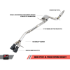 AWE Tuning Mk5 Jetta 2.0T - GLI Touring Edition Exhaust - Diamond Black Tips