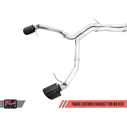 AWE Tuning Audi B9 RS5 Track Edition Exhaust w/ Diamond Black RS Tips
