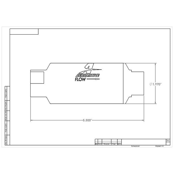Aeromotive 10-M Cellulose Element: ORB-10 Filter Housings