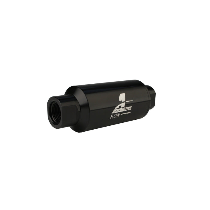 Aeromotive 100 Micron, ORB-10 Black Fuel Filter