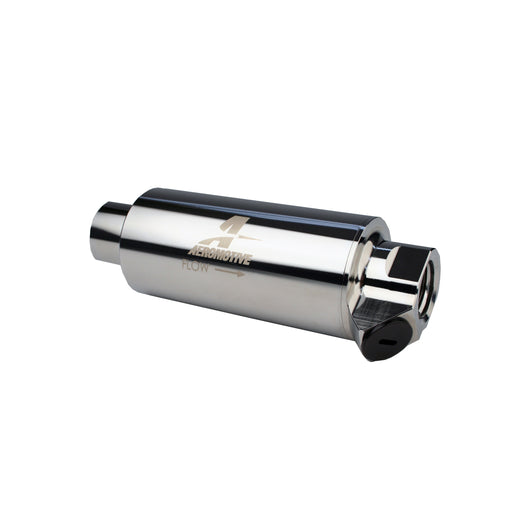 Aeromotive Dual Outlet Oil/Fuel Filter, ORB-12