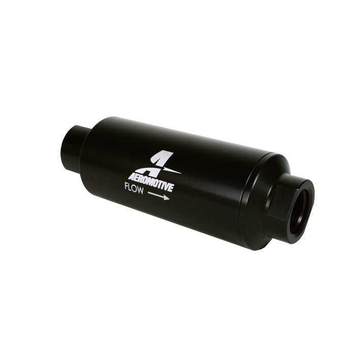 Aeromotive Microglass In-Line Filter with ORB-12 Ports