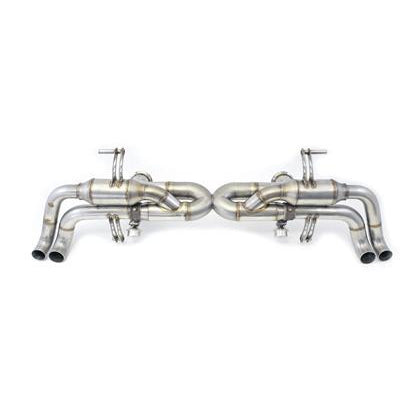 AWE Tuning S550 Mustang GT Cat-back Exhaust - SwitchPath - GT350 Valance (No Tips)