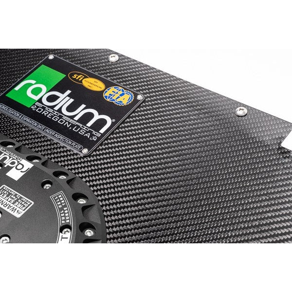 Radium Dry Carbon Fiber Fuel Cell Lids