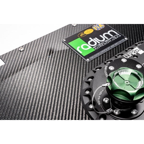 Radium Dry Carbon Fiber Fuel Cell Lids