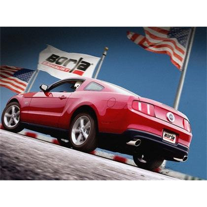 Borla 2010 Ford Mustang Shelby GT500 5.4L-V8 SS Exhaust (Rear Section Only)