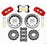 Wilwood AERO6 Front Hat Kit 14.00 Drilled Red 99-06 BMW E46