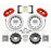 Wilwood Narrow Superlite 4R Rear Kit 12.88in Drilled Red 2008-2012 Subaru WRX w/Lines