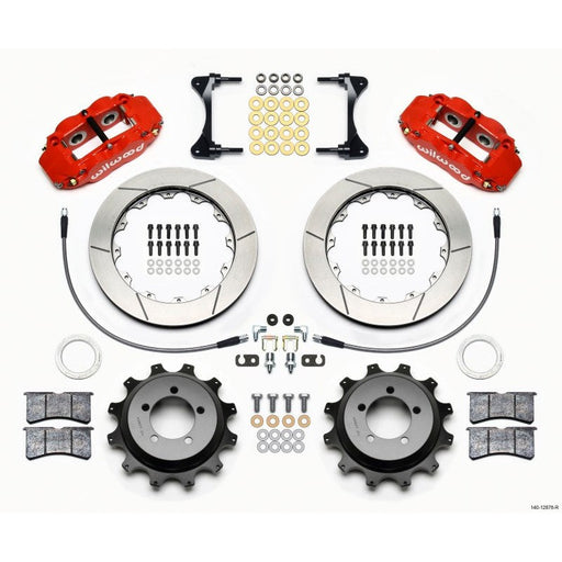 Wilwood Narrow Superlite 4R Rear Kit 12.88in Drilled 99-05 WRX / 99-07 Impreza