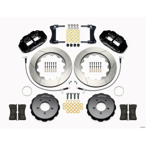 Wilwood Narrow Superlite 6R Front Hat Kit 14.00in 2005-Up Mazda Miata w/ Lines