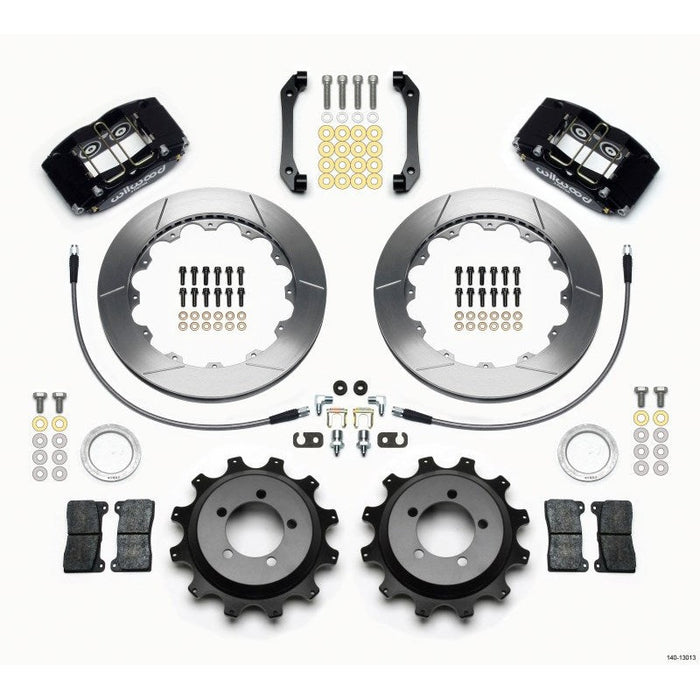 Wilwood Dynapro Radial Rear Kit 12.88in 2006-2007 Subaru WRX w/Lines