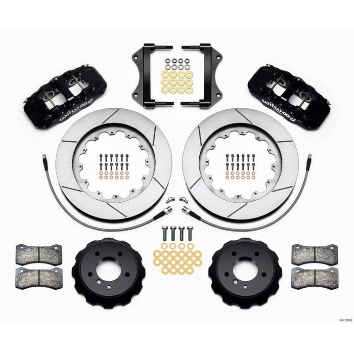 Wilwood AERO6 Front Hat Kit 15.00 2007-2011 BMW E90 Series w/Lines