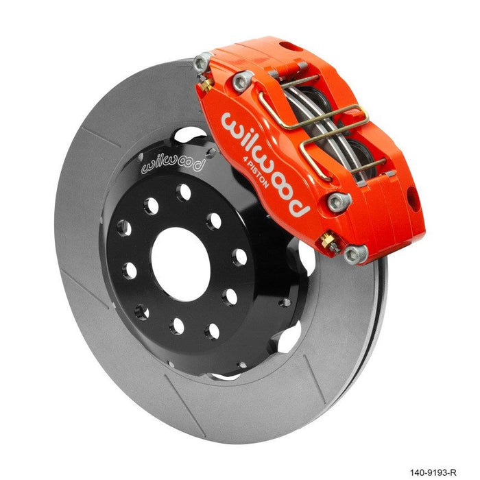 Wilwood Dynapro Radial Front Kit 12.00in Red Subaru Impreza WRX