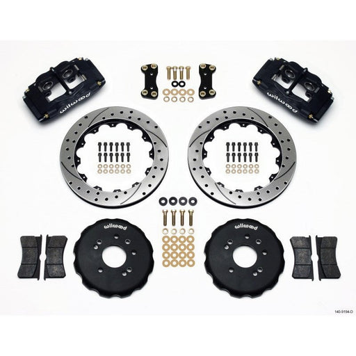 Wilwood FSLI4 Front Hat Kit 13.00in Drilled Nissan 240SX