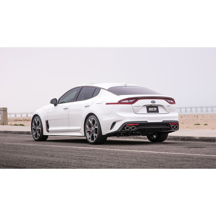 Borla 2018 Kia Stinger 3.3L V6 Turbo 2.25in Pipe Dia Dual Split Rear Exit S-Type Cat-Back Exhaust