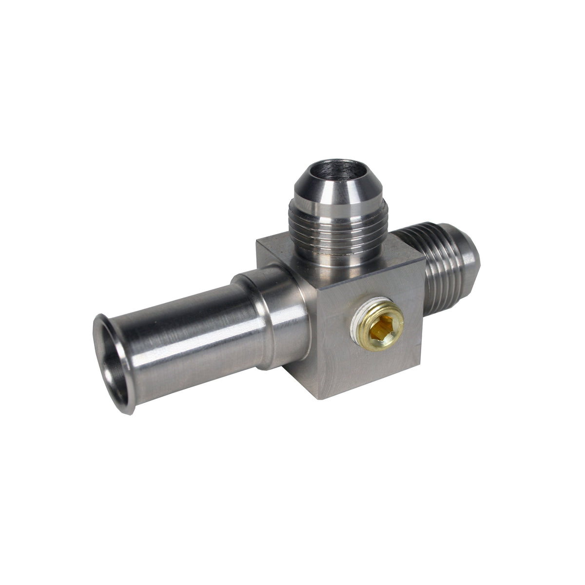 Aeromotive 1/2' Female Spring-Lock to (2) AN-08 Male T — Speed Science