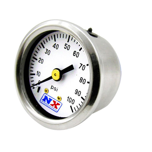 Nitrous Express Gas Pressure Gauge 0-100 Gauge Only
