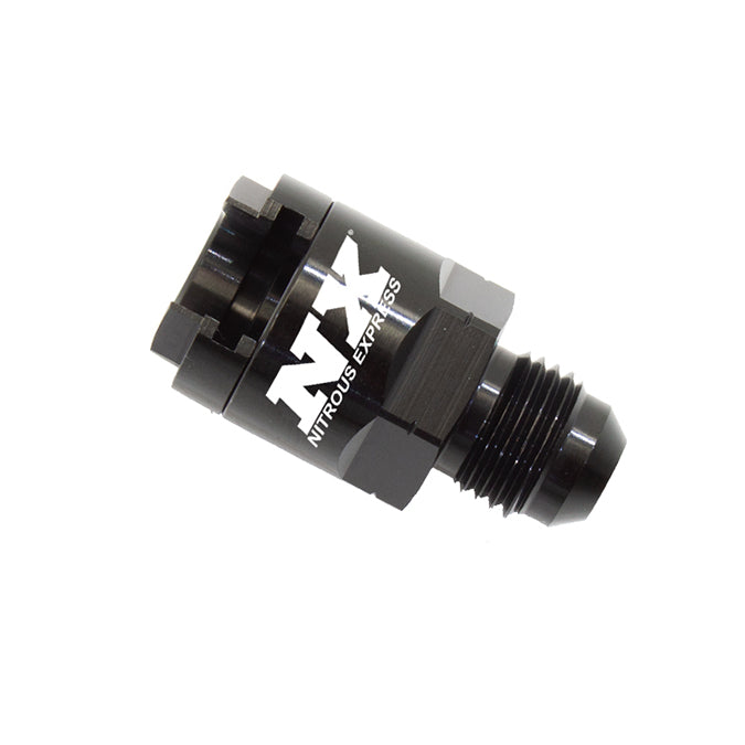 Nitrous Express 5/16 To 6AN Fuel Rail Adapter`