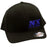 Nitrous Express NX Black Flexfit Cap (L/Xl Blue Stitching)